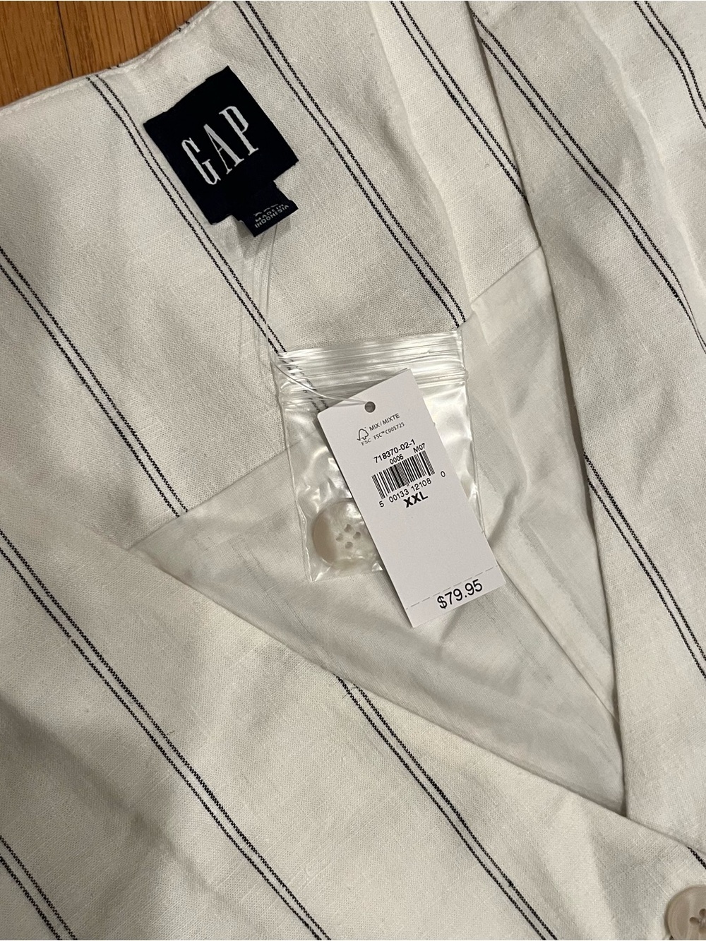 Gap BUNDLE NWT Linen-Blend Longline Vest XXL
and 365 High Rise Trousers 18 - Picture 7 of 13